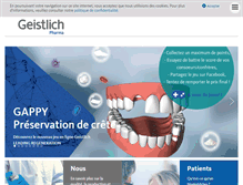 Tablet Screenshot of geistlich.fr